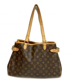LOUIS VUITTON（ルイ ヴィトン）の古着「バティニョールオリゾンタル ショルダートートバッグ」｜ブラウン