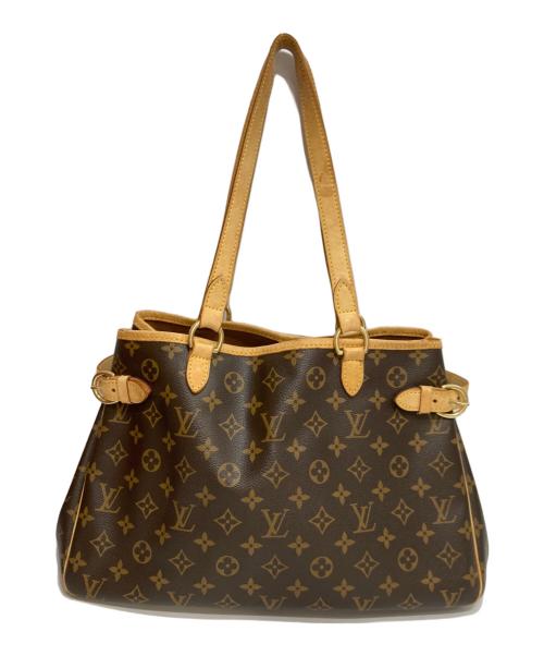 LOUIS VUITTON（ルイ ヴィトン）LOUIS VUITTON (ルイ ヴィトン) バティニョールオリゾンタル ショルダートートバッグ ブラウンの古着・服飾アイテム