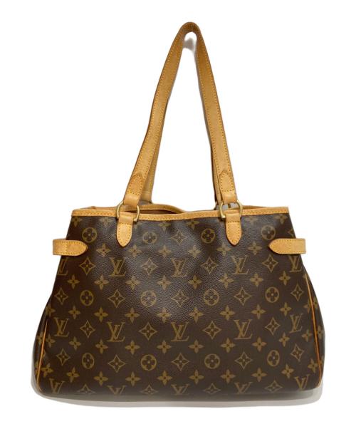 LOUIS VUITTON（ルイ ヴィトン）LOUIS VUITTON (ルイ ヴィトン) バティニョールオリゾンタル ショルダートートバッグ ブラウンの古着・服飾アイテム