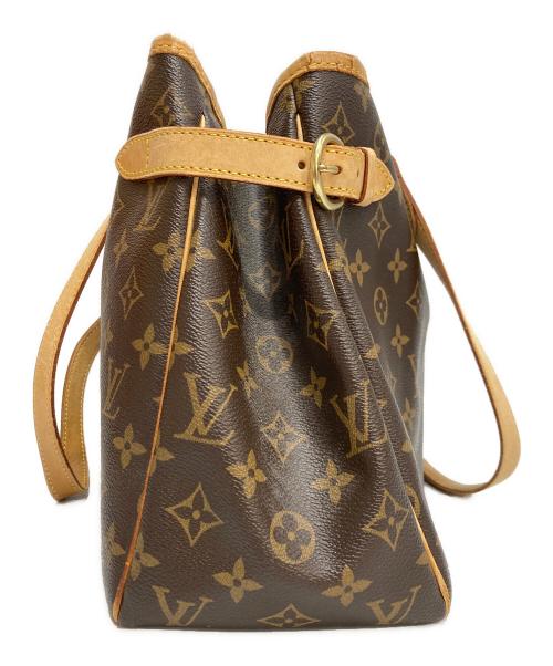 LOUIS VUITTON（ルイ ヴィトン）LOUIS VUITTON (ルイ ヴィトン) バティニョールオリゾンタル ショルダートートバッグ ブラウンの古着・服飾アイテム