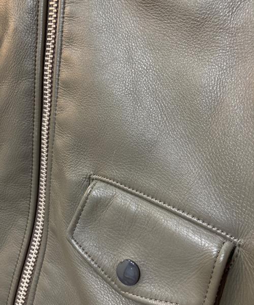 UNDERCOVERISM（アンダーカバーイズム）UNDERCOVERISM (アンダーカバーイズム) ドッキングレザーベスト グレー サイズ:4の古着・服飾アイテム