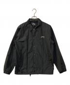 stussyステューシー）の古着「CRUIZE COACH JACKET クルーズコーチジャケット」｜ブラック
