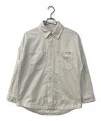 Calvin Klein Jeansカルバンクラインジーンズ）の古着「スナップボタンデニムシャツ　SNAP BUTTON DENIM SHIRT」｜ホワイト