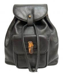 GUCCI（グッチ）の古着「バンブー ハンドルバッグパック」｜ブラック