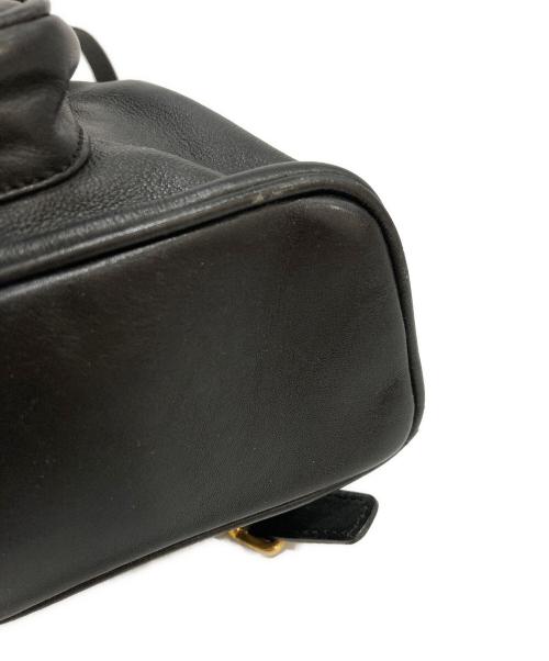 GUCCI（グッチ）GUCCI (グッチ) バンブー ハンドルバッグパック ブラックの古着・服飾アイテム