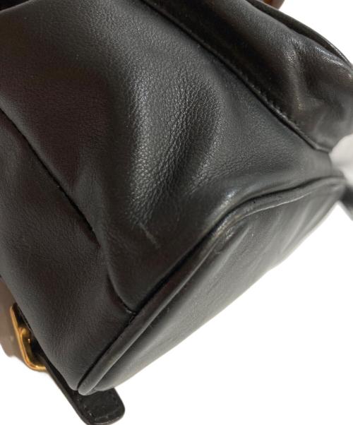 GUCCI（グッチ）GUCCI (グッチ) バンブー ハンドルバッグパック ブラックの古着・服飾アイテム