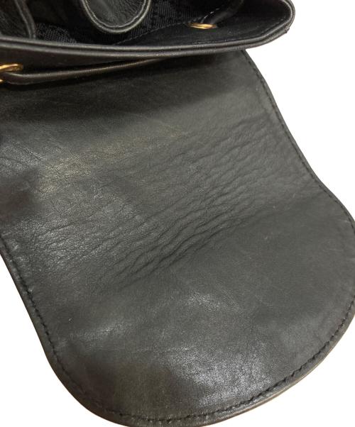 GUCCI（グッチ）GUCCI (グッチ) バンブー ハンドルバッグパック ブラックの古着・服飾アイテム