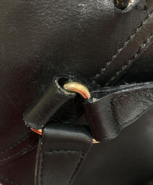 GUCCI（グッチ）GUCCI (グッチ) バンブー ハンドルバッグパック ブラックの古着・服飾アイテム