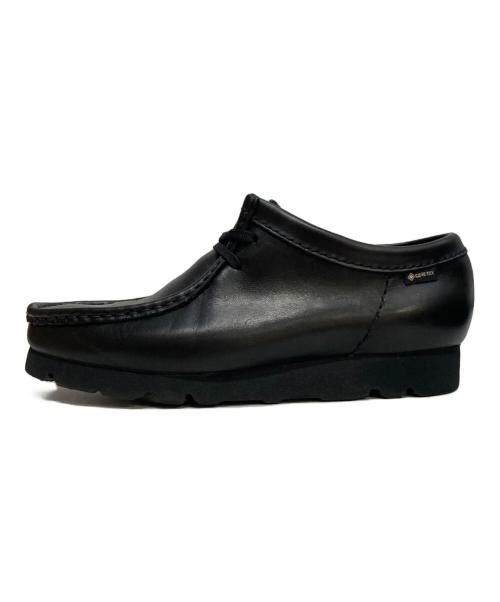 CLARKS ORIGINALS（クラークス オリジナルズ）CLARKS ORIGINALS (クラークス オリジナルズ) ワラビーレザーシューズ ブラック サイズ:25.5の古着・服飾アイテム