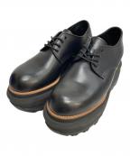 sacaiサカイ）の古着「Leather Oxford」｜ブラック