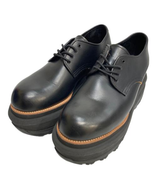 sacai（サカイ）sacai (サカイ) Leather Oxford ブラック サイズ:43の古着・服飾アイテム