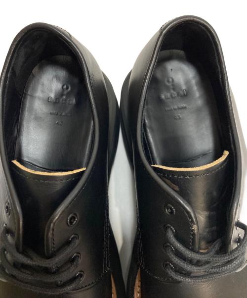 sacai（サカイ）sacai (サカイ) Leather Oxford ブラック サイズ:43の古着・服飾アイテム