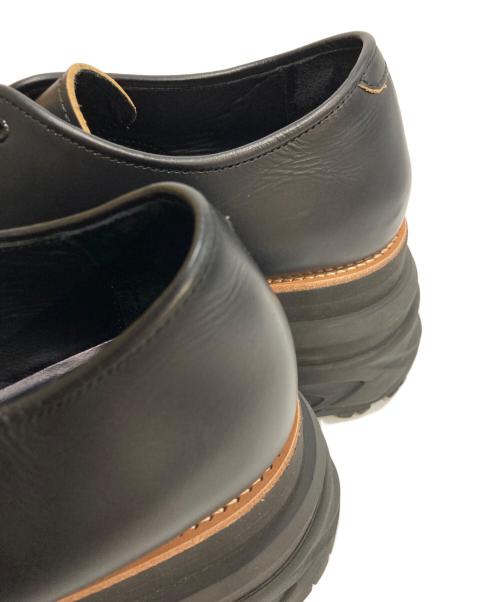 sacai（サカイ）sacai (サカイ) Leather Oxford ブラック サイズ:43の古着・服飾アイテム