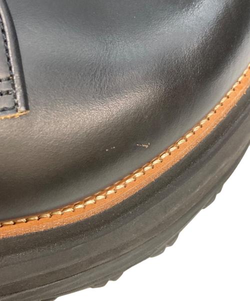 sacai（サカイ）sacai (サカイ) Leather Oxford ブラック サイズ:43の古着・服飾アイテム