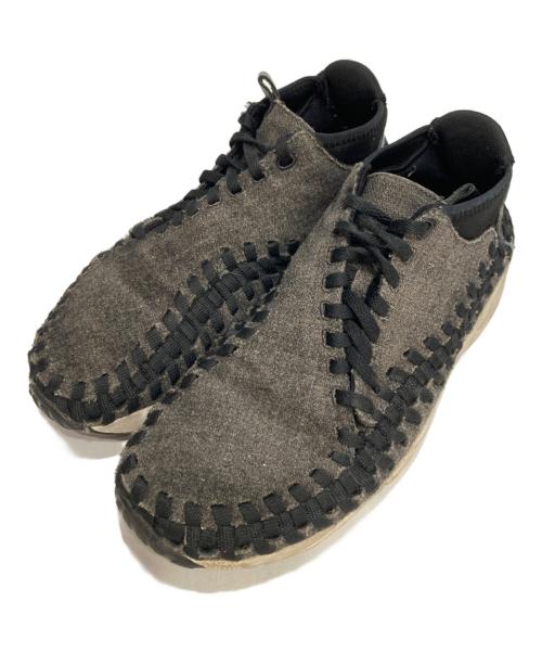 NIKE（ナイキ）NIKE (ナイキ) AIR FOOTSCAPE WOVEN PREMIUM ローカットスニーカー ブラック サイズ:28cmの古着・服飾アイテム
