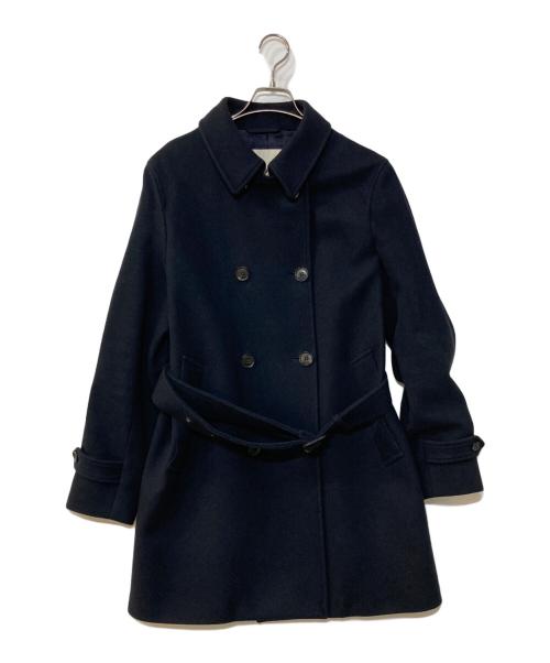 MACKINTOSH（マッキントッシュ）MACKINTOSH (マッキントッシュ) ウールトレンチコート ネイビー サイズ:38の古着・服飾アイテム