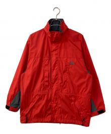 NIKE ACG（ナイキエーシージー）の古着「90`sジップアップジャケット　ロゴマウンテンジャケット　旧ロゴ」｜レッド