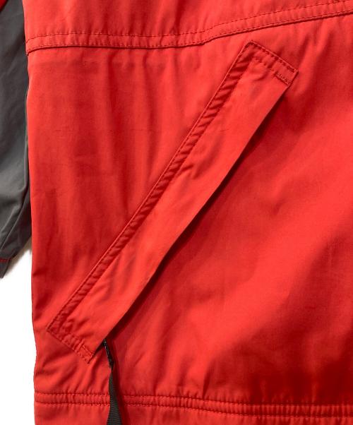 NIKE ACG（ナイキエーシージー）NIKE ACG (ナイキエーシージー) 90`sジップアップジャケット　ロゴマウンテンジャケット　旧ロゴ レッド サイズ:Lの古着・服飾アイテム