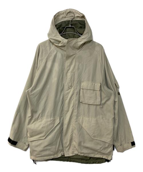 SPIEWAK（スピワック）SPIEWAK (スピワック) フーデッドナイロンジャケット　NYLON JACKET　コールドウェザーサンプリング アイボリー サイズ:Mの古着・服飾アイテム