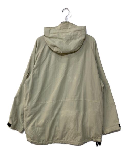 SPIEWAK（スピワック）SPIEWAK (スピワック) フーデッドナイロンジャケット　NYLON JACKET　コールドウェザーサンプリング アイボリー サイズ:Mの古着・服飾アイテム
