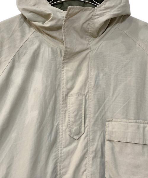 SPIEWAK（スピワック）SPIEWAK (スピワック) フーデッドナイロンジャケット　NYLON JACKET　コールドウェザーサンプリング アイボリー サイズ:Mの古着・服飾アイテム