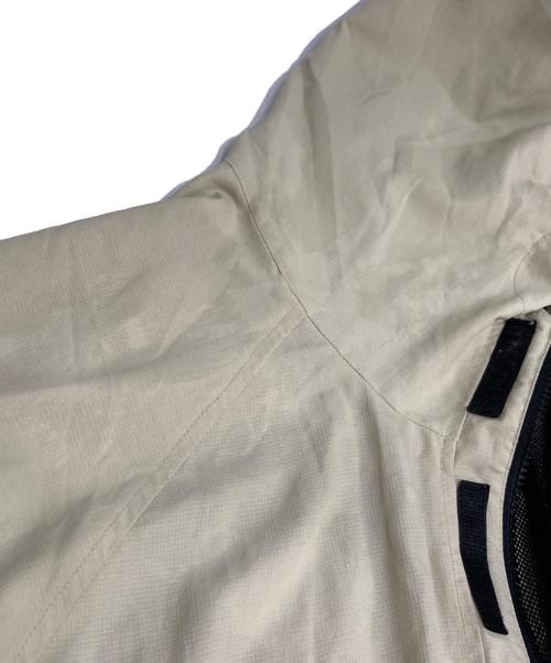 SPIEWAK（スピワック）SPIEWAK (スピワック) フーデッドナイロンジャケット　NYLON JACKET　コールドウェザーサンプリング アイボリー サイズ:Mの古着・服飾アイテム