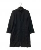 A.P.C.アーペーセー）の古着「比翼スタンドカラーコート」｜ブラック