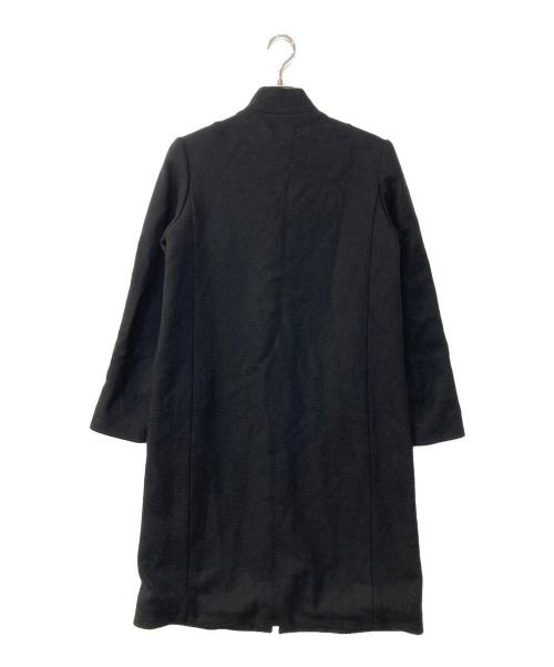 A.P.C.（アーペーセー）A.P.C. (アーペーセー) 比翼スタンドカラーコート ブラック サイズ:Sの古着・服飾アイテム