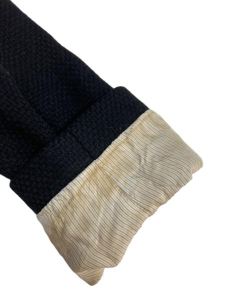 A.P.C.（アーペーセー）A.P.C. (アーペーセー) 比翼スタンドカラーコート ブラック サイズ:Sの古着・服飾アイテム