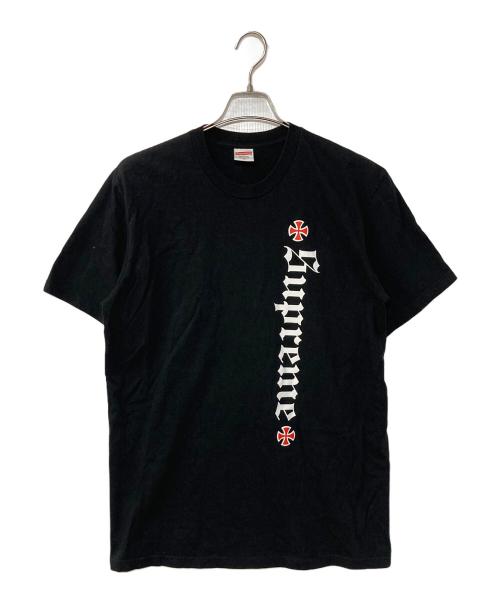 SUPREME（シュプリーム）Supreme (シュプリーム) INDEPENDENT (インディペンデント) Old English Tee ブラック サイズ:Mの古着・服飾アイテム