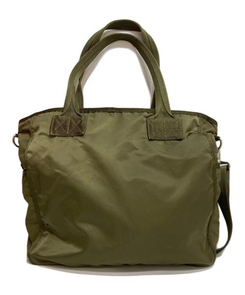 PORTER（ポーター）PORTER (ポーター) FRAME 2WAYトートバッグ オリーブの古着・服飾アイテム