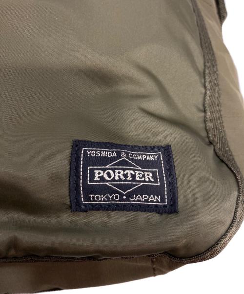 PORTER（ポーター）PORTER (ポーター) FRAME 2WAYトートバッグ オリーブの古着・服飾アイテム