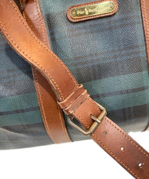 POLO RALPH LAUREN（ポロ・ラルフローレン）POLO RALPH LAUREN (ポロ・ラルフローレン) ボストンバッグ グリーンの古着・服飾アイテム