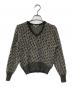 Christian Dior（クリスチャン ディオール）の古着「トロッターVネックニット」｜グレー