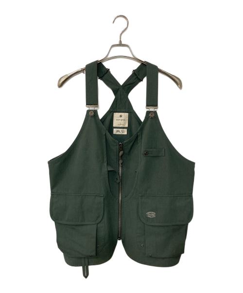 Snow peak（スノーピーク）snow peak (スノーピーク) TAKIBI Vest グリーン サイズ:Lの古着・服飾アイテム