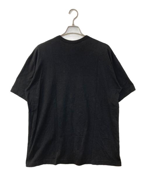 COMME des GARCONS SHIRT（コムデギャルソンシャツ）COMME des GARCONS SHIRT (コムデギャルソンシャツ) ロゴプリントTシャツ ブラック サイズ:Mの古着・服飾アイテム
