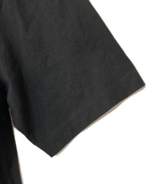 COMME des GARCONS SHIRT（コムデギャルソンシャツ）COMME des GARCONS SHIRT (コムデギャルソンシャツ) ロゴプリントTシャツ ブラック サイズ:Mの古着・服飾アイテム
