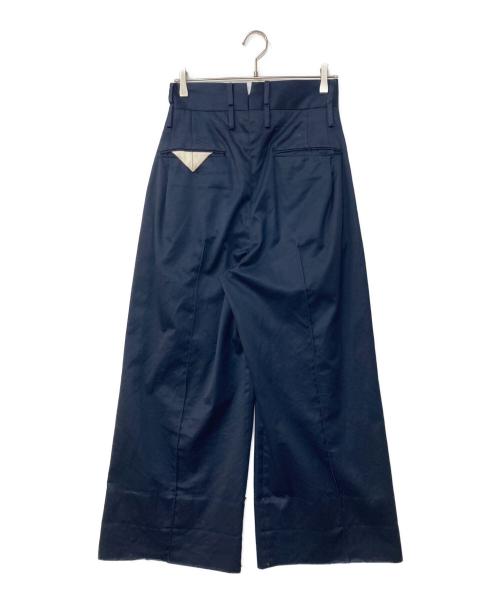 Y.O.N.（ワイオーエヌ）Y.O.N. (ワイオーエヌ) STANDARD WIDE TROUSERS ネイビー サイズ:44の古着・服飾アイテム