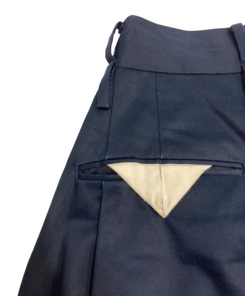Y.O.N.（ワイオーエヌ）Y.O.N. (ワイオーエヌ) STANDARD WIDE TROUSERS ネイビー サイズ:44の古着・服飾アイテム