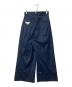 Y.O.N. (ワイオーエヌ) STANDARD WIDE TROUSERS ネイビー サイズ:44：5000円