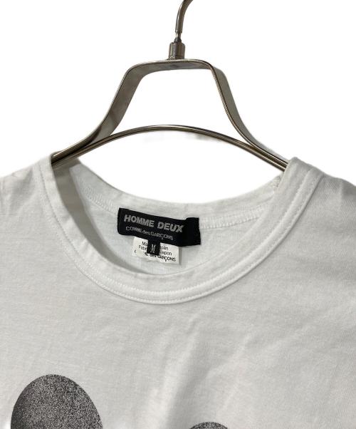 COMME des GARCONS HOMME DEUX（コムデギャルソン オム ドゥ）COMME des GARCONS HOMME DEUX (コムデギャルソン オム ドゥ) Tシャツ ホワイト サイズ:Mの古着・服飾アイテム