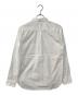 COMME des GARCONS HOMME DEUX (コムデギャルソン オム ドゥ) パッチワークシャツ ホワイト サイズ:S：15000円