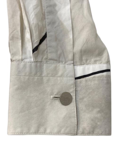 HERMES（エルメス）HERMES (エルメス) コットン柄シャツ ホワイト サイズ:38/15の古着・服飾アイテム