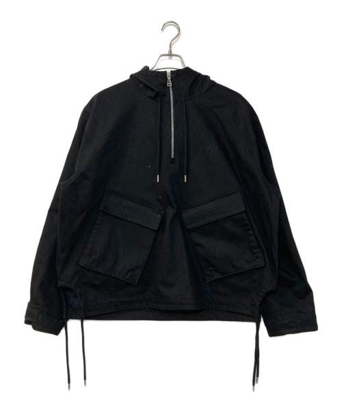 NIKE（ナイキ）NIKE (ナイキ) TRAVIS SCOTT (トラヴィススコット) Half Zip Jacket ブラック サイズ:Lの古着・服飾アイテム