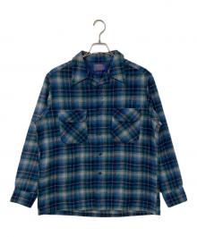 PENDLETON（ペンドルトン）の古着「70S ボードシャツ」｜ブルー×グリーン