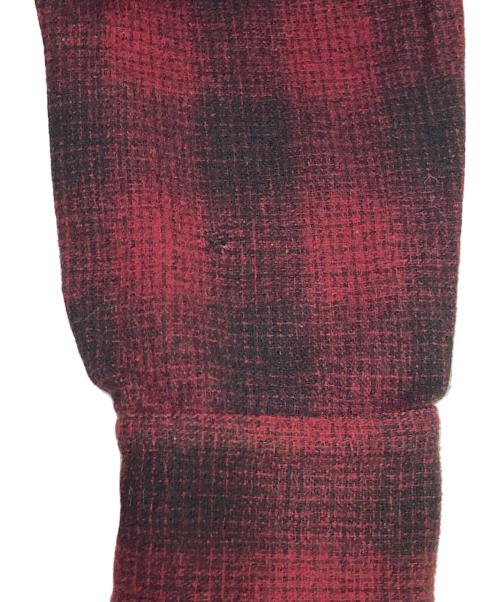 TOWN CRAFT（タウンクラフト）TOWN CRAFT (タウンクラフト) 50‐60S オープンカラーシャツ レッド サイズ:記載なしの古着・服飾アイテム