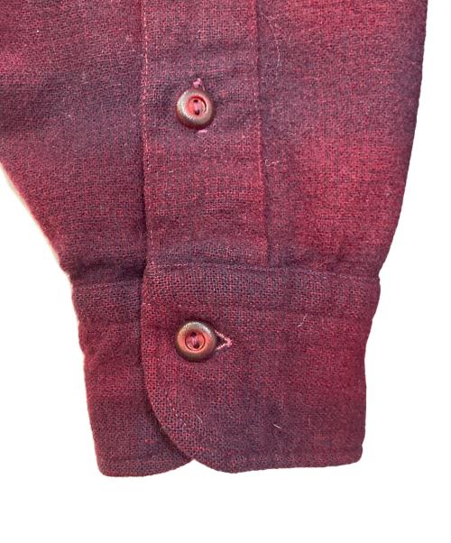 PENDLETON（ペンドルトン）PENDLETON (ペンドルトン) 40-50`sウールチェック ワークシャツ レッド サイズ:記載なしの古着・服飾アイテム