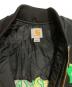中古・古着 CarHartt (カーハート) 刺繍ダックベスト　メキシコ製 ブラック サイズ:M：10000円