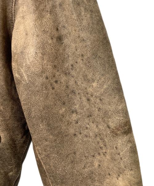 L.L.Bean（エルエルビーン）L.L.Bean (エルエルビーン) 80S A-2フライングタイガー ゴートレザージャケット ベージュ サイズ:記載なしの古着・服飾アイテム