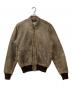 L.L.Bean（エルエルビーン）の古着「80S A-2フライングタイガー ゴートレザージャケット」｜ベージュ